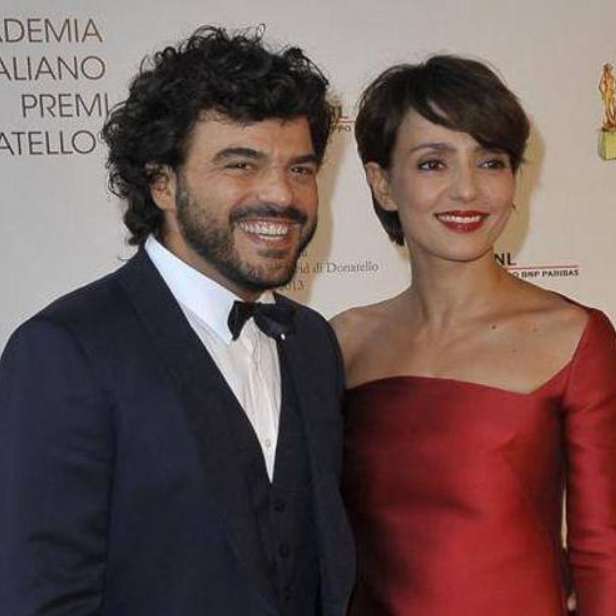 Photo of Francesco Renga and his ex-girlfriend  Ambra Angiolini. 
